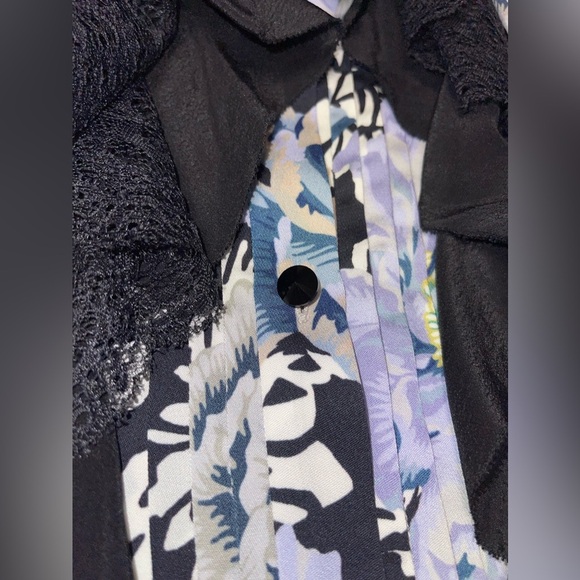 Coach Pleated Blouse With Kaffe Fassett Print - Picture 8 of 10